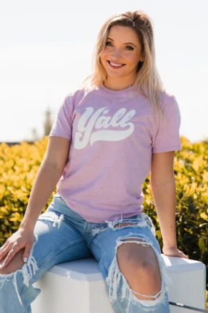Y'all Tee - Blush