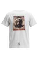 Tupac quote oversized tee