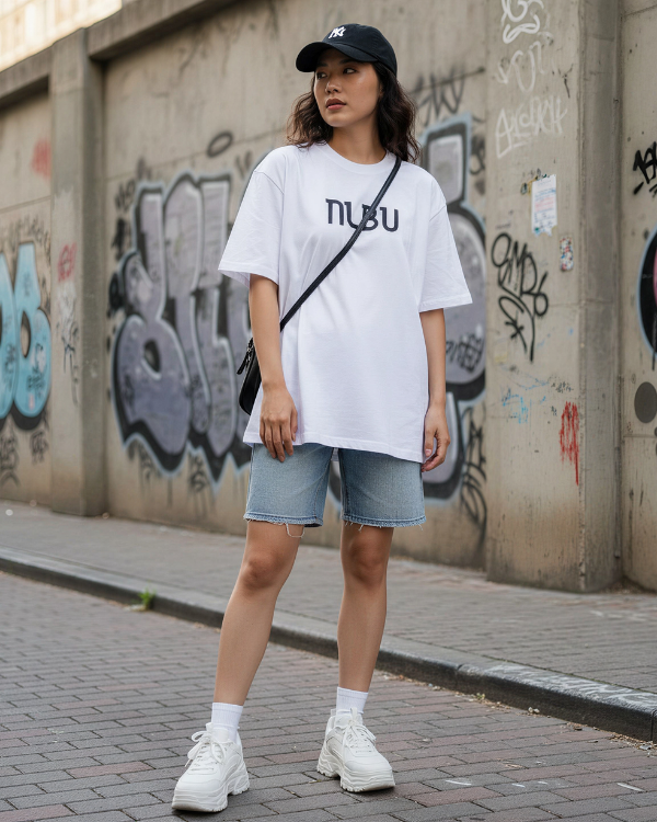 Limited Rdate Lwalidine Oversized Tee | No Label By Uzi – Image 8