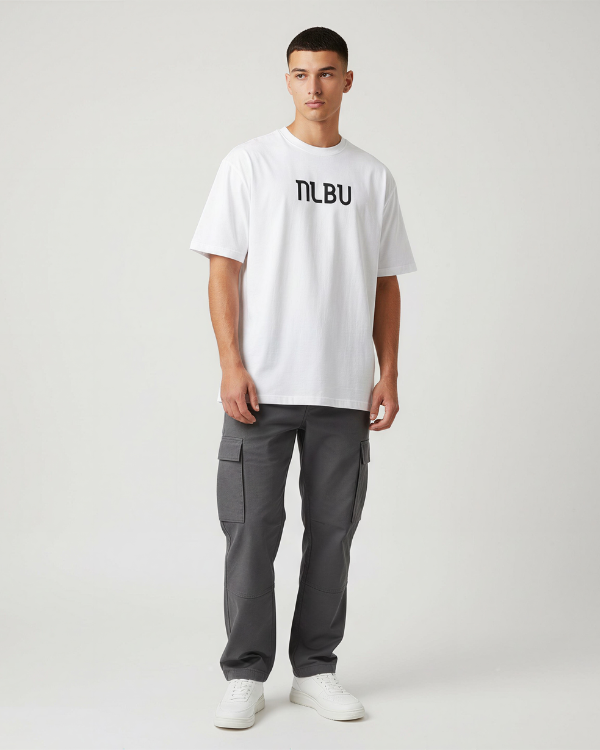 Limited Rdate Lwalidine Oversized Tee | No Label By Uzi – Image 2