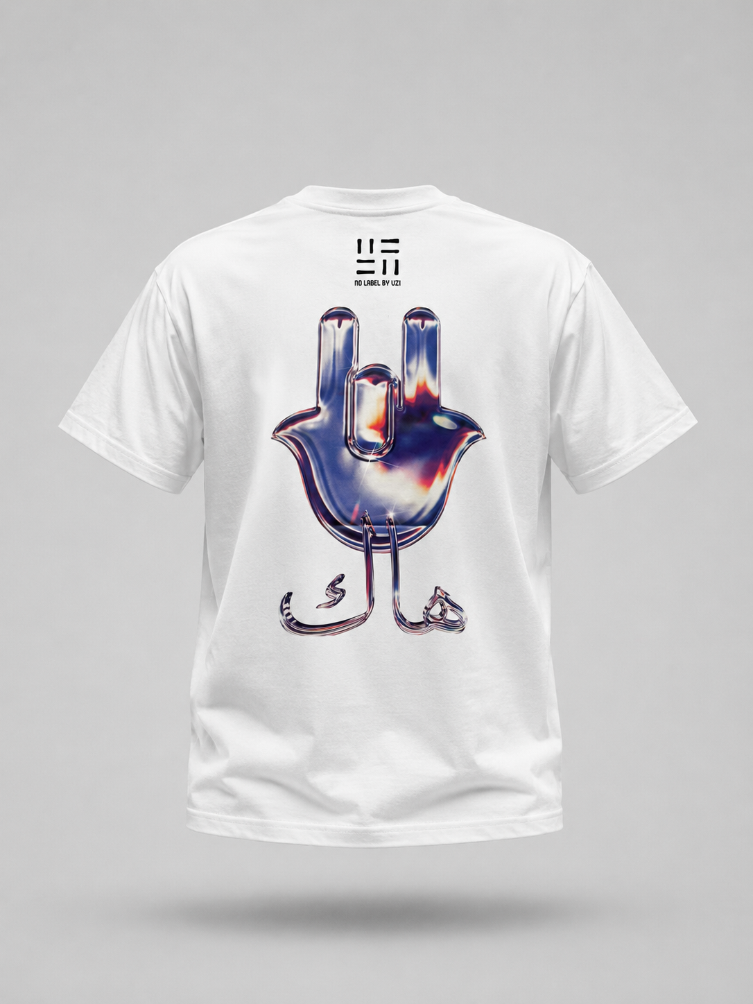 Chrome Khamsa oversized tee