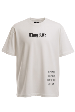 Tupac oversized tee