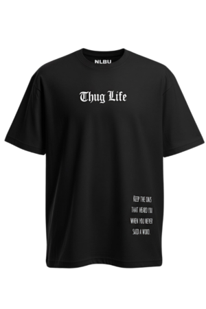 Tupac oversized tee