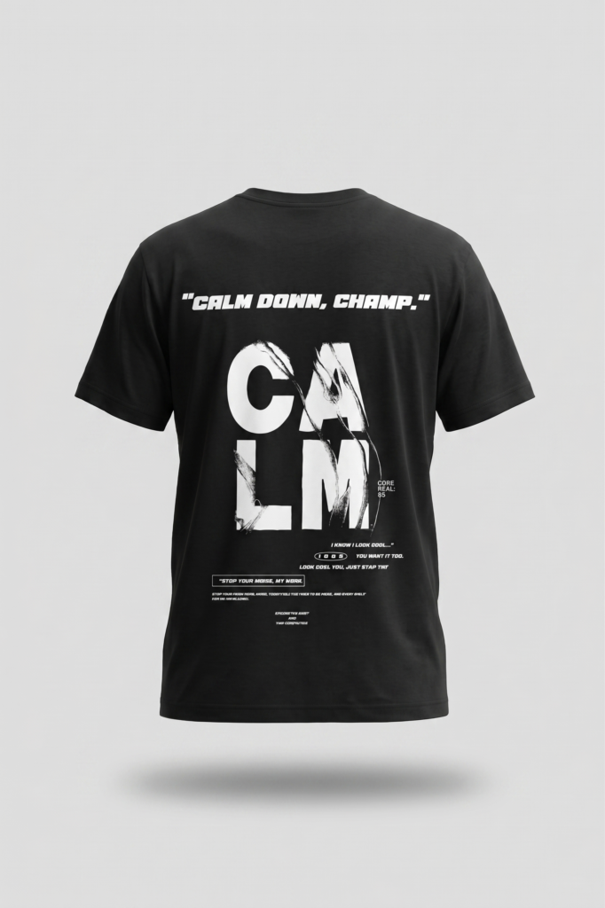 The “Calm Down” Signature T-Shirt