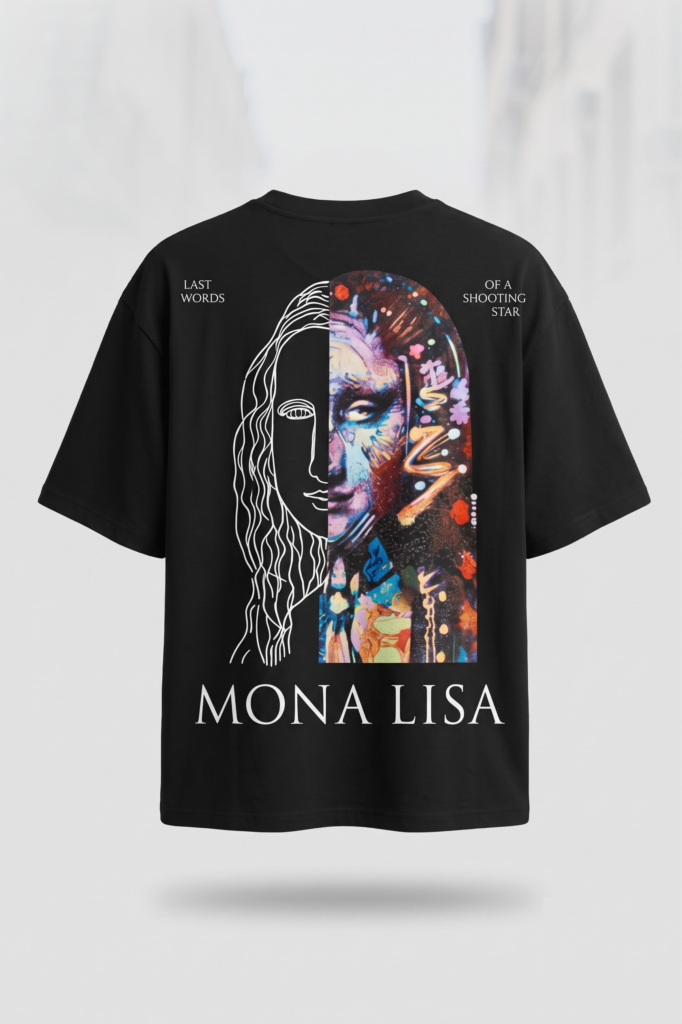 The “Shooting Star” Mona Lisa Graphic T-Shirt