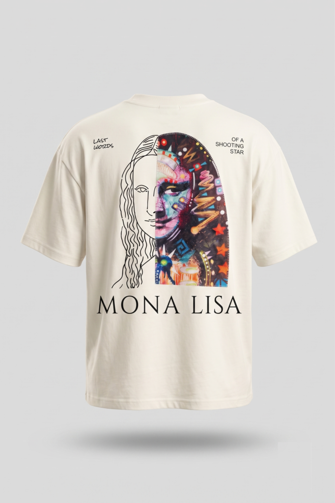 The “Shooting Star” Mona Lisa Graphic T-Shirt Hover