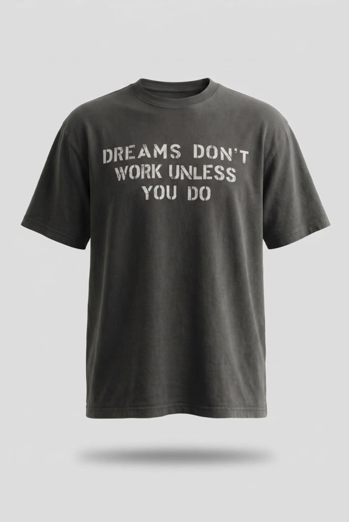 The “Dreams” Vintage Washed Oversized T-Shirt