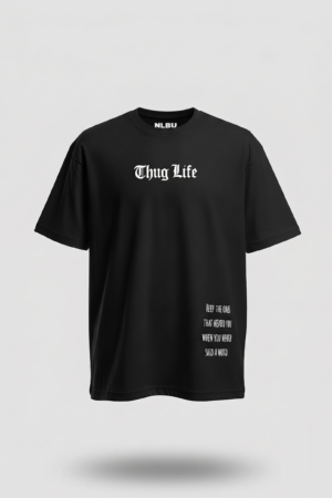 Tupac oversized tee