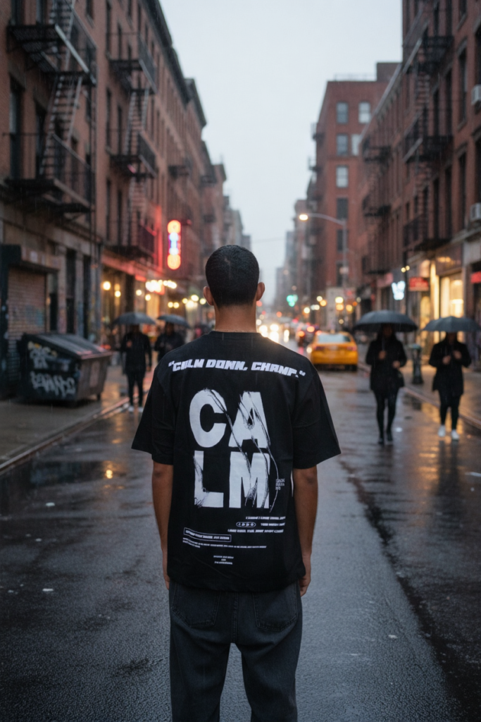 The “Calm Down” Signature T-Shirt Hover